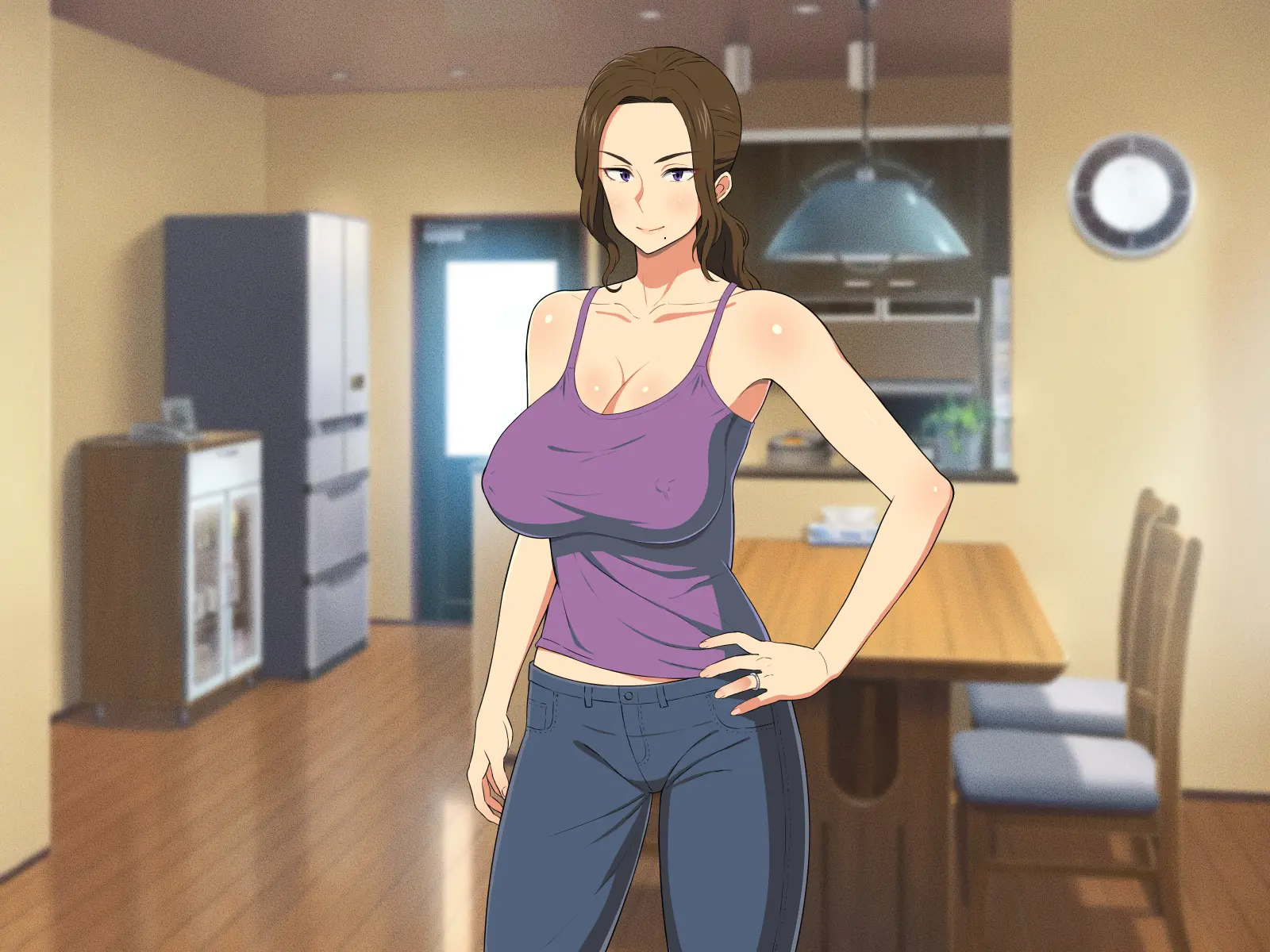 Ore No Kaa-San Ga Muchimuchi Bakunyuu De Gaman Dekinai!| 우리 엄마가 쭉쭉빵빵 폭유라서 참을 수 없어!